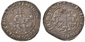 Napoli – Carlo II d'Angiò (1285-1309) - Gigliato - MIR 24 NC 3,93 grammi. Con cartellino d'epoca del collezionista.
m.BB