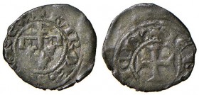 Napoli – Carlo II d'Angiò (1285-1309) - Denaro gherardino - MIR 26 C 0,61 grammi. Con cartellino d'epoca del collezionista.
m.BB