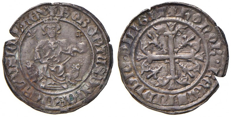 Napoli – Roberto d'Angiò (1309-1343) - Gigliato - MIR 28 C 3,88 grammi. Con cart...
