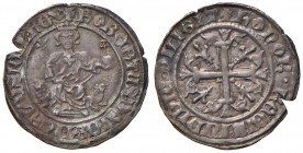 Napoli – Roberto d'Angiò (1309-1343) - Gigliato - MIR 28 C 3,88 grammi. Con cartellino d'epoca del collezionista.
m.BB
