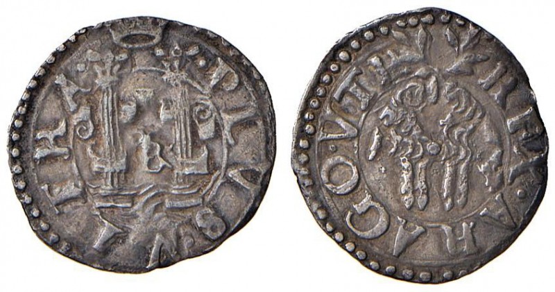 Napoli – Carlo V (1516-1556) - Cinquina - MIR 151/7 R 0,63 grammi. Con cartellin...