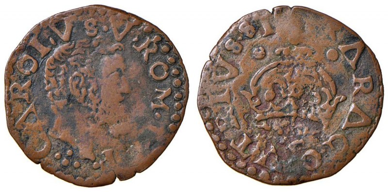 Napoli – Carlo V (1516-1556) - 2 Cavalli - MIR 155/1 C 2,76 grammi. Con cartelli...