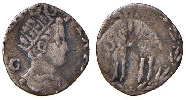 Napoli – Filippo III (1598-1621) - Mezzo Carlino - MIR 216/4 C Sigla GF dietro l...