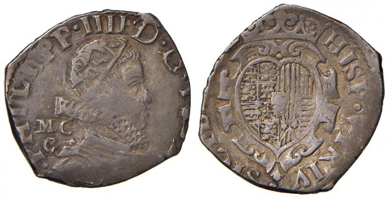 Napoli &ndash; Filippo IV (1621-1665) - Tar&igrave; - MIR 245 R 5,73 grammi. Con...