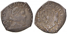 Napoli &ndash; Filippo IV (1621-1665) - Tar&igrave; - MIR 245 R 5,73 grammi. Con cartellino d'epoca del collezionista.
BB+
