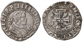 Napoli – Filippo IV (1621-1665) - 15 Grana 1647 - MIR 248 NC Ossidazioni. 4,00 grammi. Con cartellino d'epoca del collezionista.
BB+