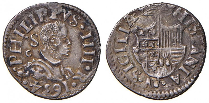Napoli – Filippo IV (1621-1665) - Carlino 1634 - MIR 252/2 C Ottima conservazion...