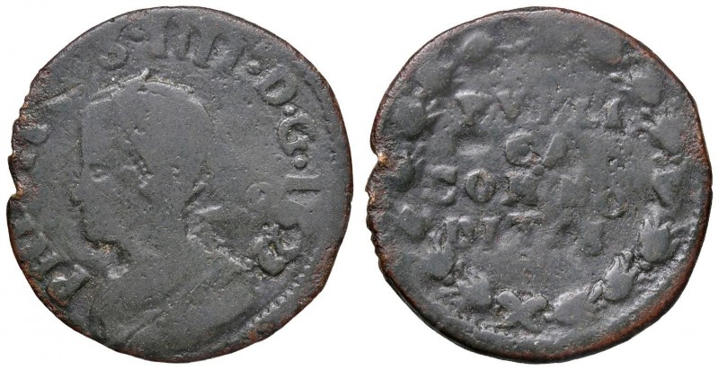 Napoli – Filippo IV (1621-1665) - Pubblica 1622 - MIR 257 C 10,41 grammi. Con ca...