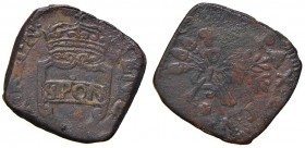 Napoli – Repubblica Napoletana (1647-1648) - Pubblica 1648 - MIR 282 R Simbolo croce. 7,49 grammi. Con cartellino d'epoca del collezionista.
qBB