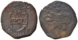 Napoli – Repubblica Napoletana (1647-1648) - Pubblica 1648 - MIR 282 R Simbolo C. 7,46 grammi. Con cartellino d'epoca del collezionista.
QBB-BB