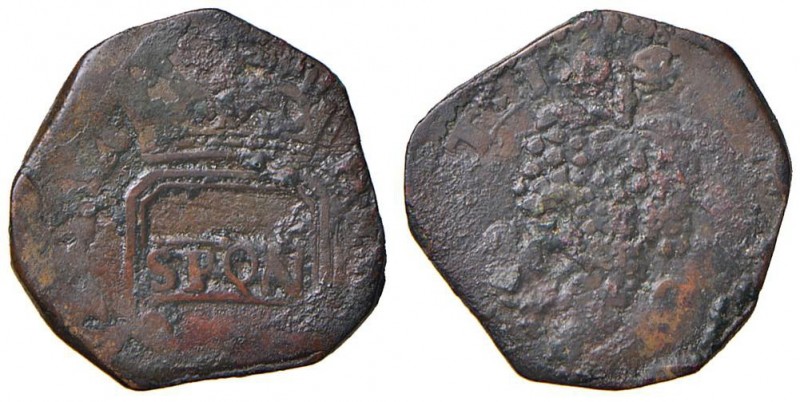 Napoli – Repubblica Napoletana (1647-1648) - Tornese 1648 - MIR 284 R 2,67 gramm...
