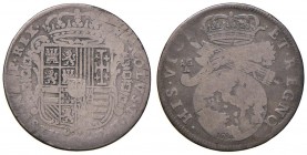 Napoli &ndash; Carlo II (1674-1700) - Tar&igrave; 1684 - MIR 298/2 C Con cartellino d'epoca del collezionista.
MB+