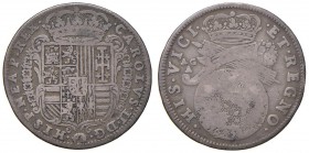 Napoli – Carlo II (1674-1700) - Tarì 1685 - MIR 298/3 C Con cartellino d'epoca del collezionista.
qBB