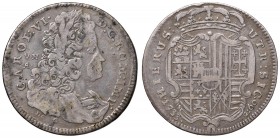 Napoli – Carlo VI – Secondo periodo (1711-1734) - Mezza Piastra 1733 - MIR 321/2 R Con cartellino d'epoca del collezionista.
BB
