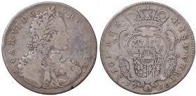 Napoli – Carlo VI – Secondo periodo (1711-1734) - Mezzo Ducato 1716 - MIR 322/1 R Con cartellino d'epoca del collezionista.
QBB-BB