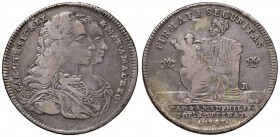 Napoli – Carlo di Borbone (1734-1759) - 120 Grana 1747 - MIR 335 RR Con cartellino d'epoca del collezionista.
QBB-BB