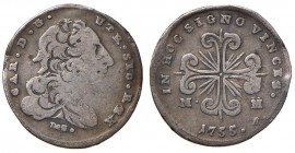 Napoli – Carlo di Borbone (1734-1759) - Carlino 1755 - MIR 341 RR
QBB-BB