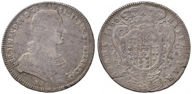Napoli – Ferdinando IV di Borbone – Primo periodo (1759-1816) - 120 Grana 1766 - MIR 365 R Con cartellino d'epoca del collezionista.
BB