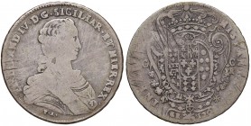 Napoli – Ferdinando IV di Borbone – Primo periodo (1759-1816) - 120 Grana 1767 - MIR 366 R Con cartellino d'epoca del collezionista.
QBB-BB