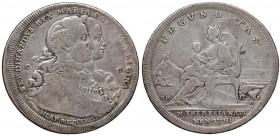Napoli – Ferdinando IV di Borbone – Primo periodo (1759-1816) - 120 Grana 1772 - MIR 367 R Con cartellino d'epoca del collezionista.
BB
