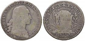 Napoli – Ferdinando IV di Borbone – Primo periodo (1759-1816) - 100 Grana 1784 - MIR 374 RR Con cartellino d'epoca del collezionista.
qBB