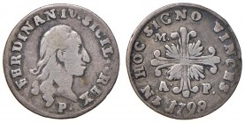 Napoli – Ferdinando IV di Borbone – Primo periodo (1759-1816) - 10 Grana 1798 - MIR 387/5 C Con cartellino d'epoca del collezionista.
BB