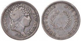 Napoli – Gioacchino Murat (1808-1815) - 2 Lire 1813 - MIR 442/1 C Con cartellino d'epoca del collezionista.
QBB-BB