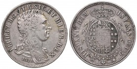 Napoli – Ferdinando IV di Borbone – Terzo periodo (1759-1816) - 120 Grana 1815 - MIR 448 RRR Questa moneta rispetto a quella del tipo successivo, pres...