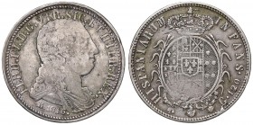 Napoli – Ferdinando IV di Borbone – Terzo periodo (1759-1816) - 120 Grana 1816 - MIR 450/1 RR Reimpressa con la lettera R davanti alla data. Reimpress...