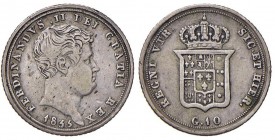 Napoli – Ferdinando II (1830-1859) - 10 Grana 1835 - MIR 511/4 C
BB+