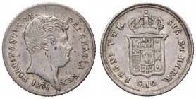 Napoli – Ferdinando II (1830-1859) - 10 Grana 1836 - MIR 512/1 C
BB-SPL