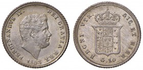 Napoli – Ferdinando II (1830-1859) - 10 Grana 1853 - MIR 514/4 R
QFDC-FDC