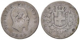 Napoli -Vittorio Emanuele II (1861-1878) - Lira 1862 - Gig. 62 R
MB+