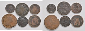 Napoli – Resto di collezione - Lotto composto da 6 monete -
Come da foto.
