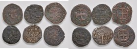 Napoli – Resto di collezione - Lotto composto da 6 monete -
Come da foto.