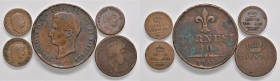 Napoli – Resto di collezione - Lotto composto da 5 monete -
Come da foto.
