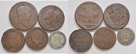 Napoli – Resto di collezione - Lotto composto da 5 monete -
Come da foto.