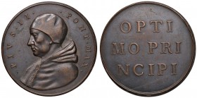 Pio II (1458-1464) - Medaglia - Patr. 1951 C 42,90 grammi. Bronzo. Probabile riconio postumo. 4,5 cm.
SPL+