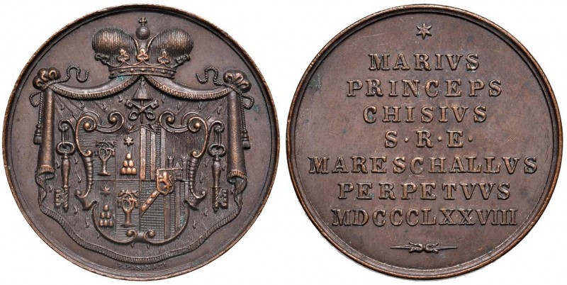 Sede Vacante (1878-1878) - Medaglia 1878 - Boccia 108 C 2,90 cm. 10,15 grammi.
...