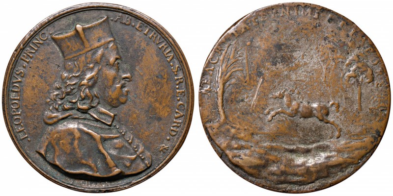 Leopoldo de' Medici (1617-1675) - Medaglia - R 111,44 grammi. 7,0 cm. Un esempla...