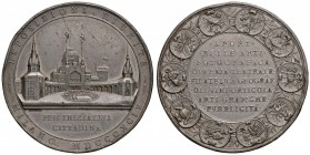 Milano – Esposizioni riunite - Medaglia 1894 - C In metallo bianco. Colpi. 5,30 cm. 53,50 grammi.
BB+