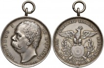 Umberto I (1878-1900) - Medaglia - C In argento. Colpetti. 3,00 cm. 12,64 grammi.
qSPL