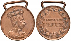 Umberto I (1878-1900) - Medaglia - C In bronzo. Pulita. 3,20 cm. 16,32 grammi.
qSPL