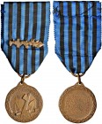 Vittorio Emanuele III – 46 reggimento fanteria (1900-1945) - Medaglia 1936 - C Con nastrino. In bronzo. 3,20 cm. 13,00 grammi.
SPL+
