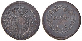 Firenze – Pietro Leopoldo di Lorena (1765-1790) - Soldo 1778 - Mont. 91 C
SPL