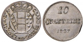 Firenze – Leopoldo II di Lorena (1824-1859) - 10 Quattrini 1827 - Gig. 64 NC
SPL