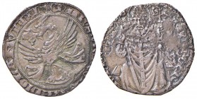 Milano – Luchino e Giovanni Visconti (1339-1349) - Grosso da 2 Soldi - CNI 3 RR 2,00 grammi. Tosata.
QBB/SPL