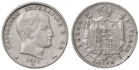 Milano – Napoleone I Re d'Italia (1805-1814) - Lira 1811 - Gig. 155 C
BB+