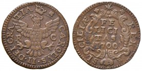 Palermo – Carlo II (1674-1700) - Grano 1700 - MIR497/2 C
BB-SPL