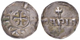 Pavia – Enrico I di Baviera (1014-1024) - Denaro - MIR 834 R Evidenti schiacciatura. 1,11 grammi.
BB-SPL